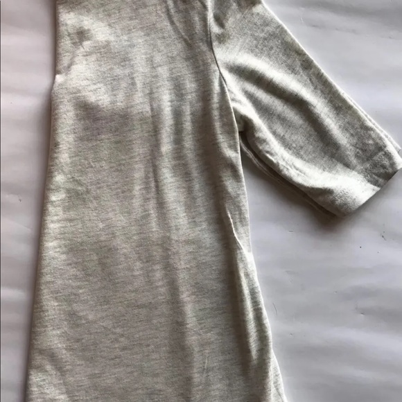 2/$20 New True Religion Grey Long Sleeve 3/4 Sleeve Girl Small Cotton - Picture 3 of 5